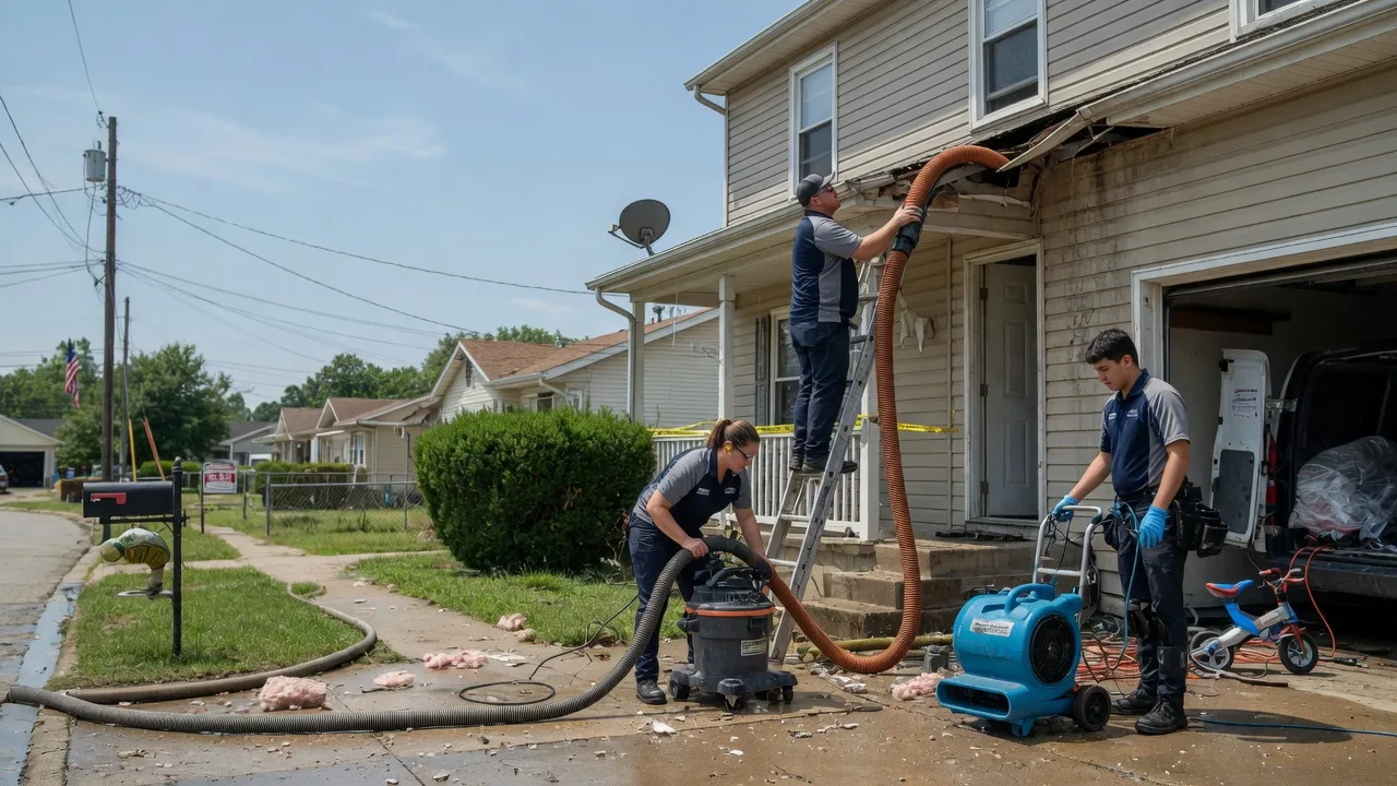 Water Damage Restoration in Midkiff, TX near me